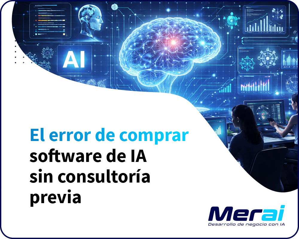 El error de comprar software de IA sin consultoría previa